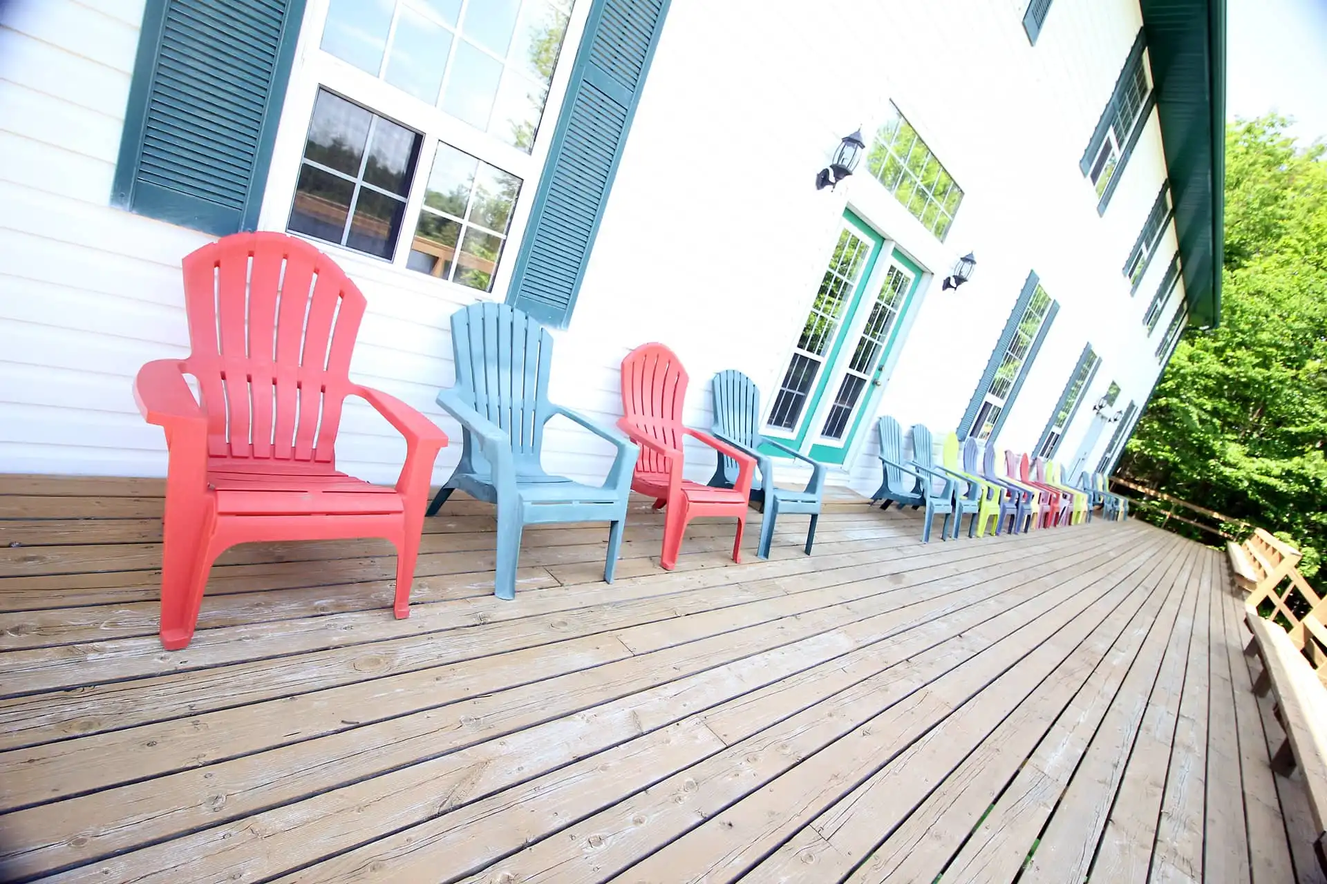Big Caribou Lake Deck
